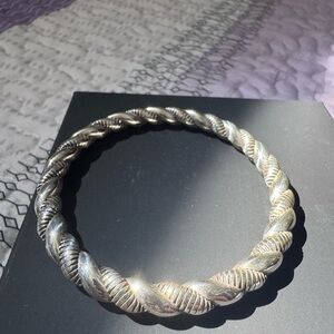 Brighton Silver Rope-Style Bracelet